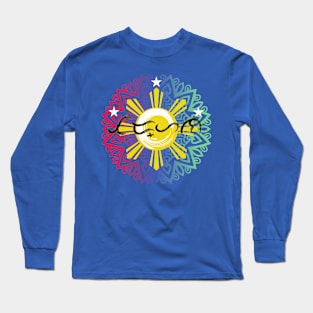 Baybayin word Tadhana (Destiny) Long Sleeve T-Shirt